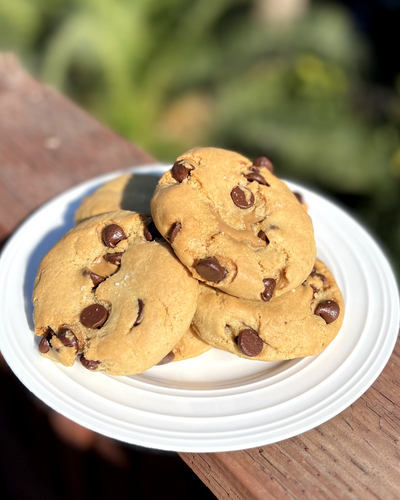 Cookie Butter Stuffed Chocolate Chip Cookies