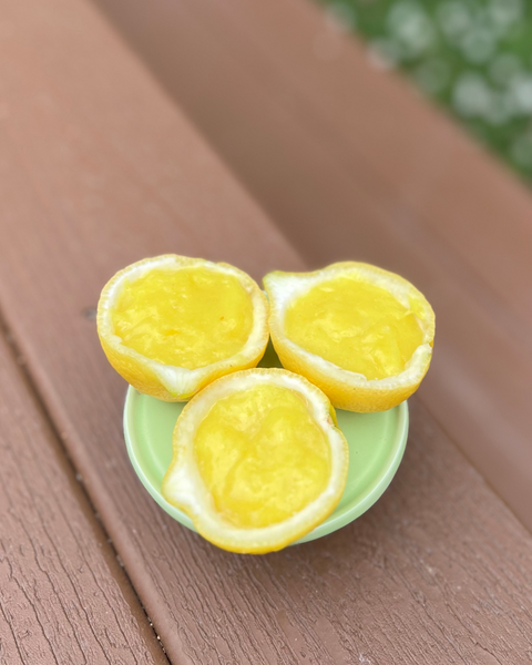 Lemon Curd Cups (gluten-free)