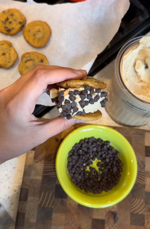 Pumpkin Spice Latte Ice Cream Sandwich